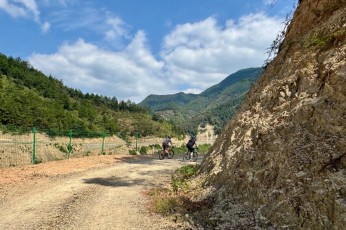 Out along the reserivour segment